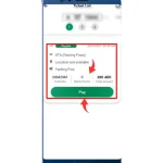 Click on pay button