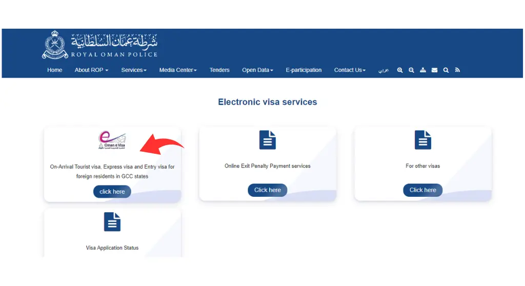 choose On-Arrival Tourist visa, Express visa and Entry visa for foreign residents in GCC states
