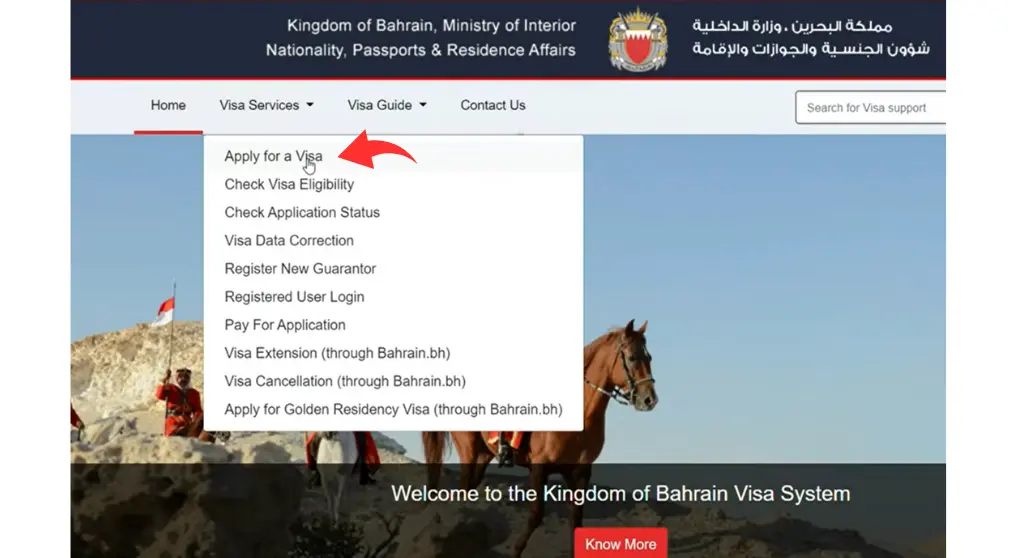 Apply Bahrain Visa For UAE Residents Online