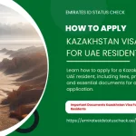 How to Apply Kazakhstan Visa For UAE Residents