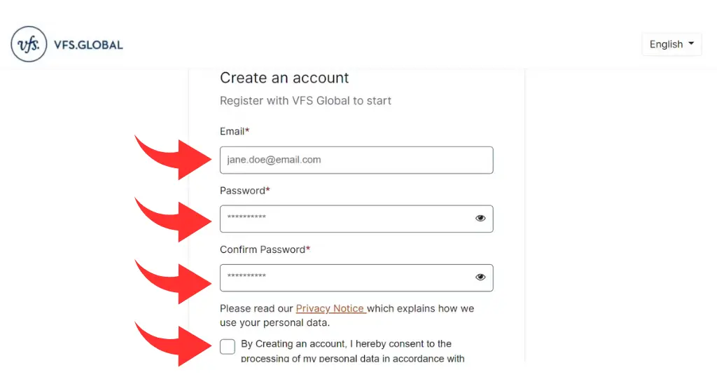 you need to create an account